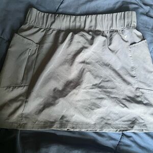 RBX Charcoal Elastic Waist Skirt